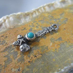 Silver Tomahawk Charm Axe Indigenous Tools